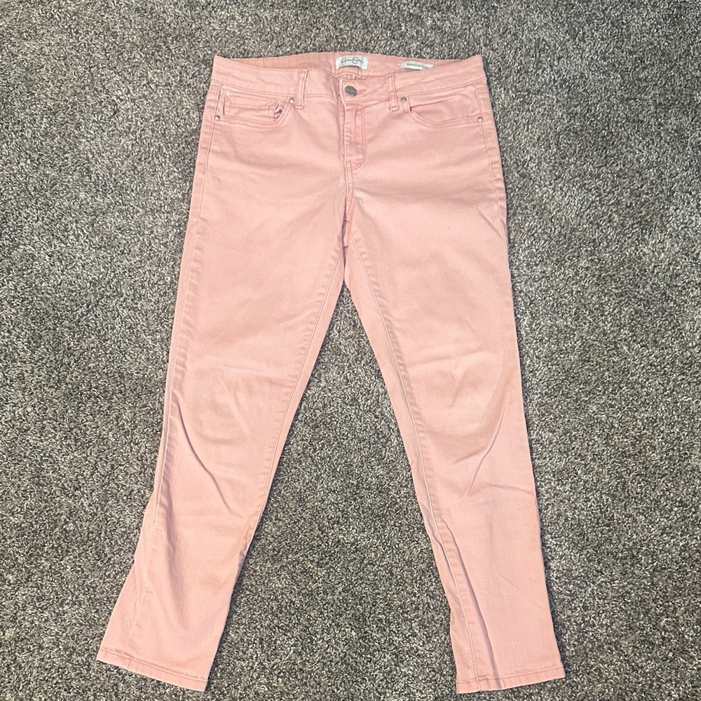 Jessica Simpson Light Pink Skinny Jeans